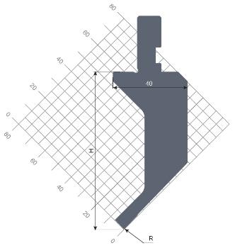 пуансон STP 1016 88 R0.2